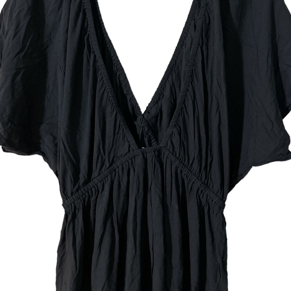 ASOS flutter sleeve mini beach dress cover up 12 - Picture 9 of 11